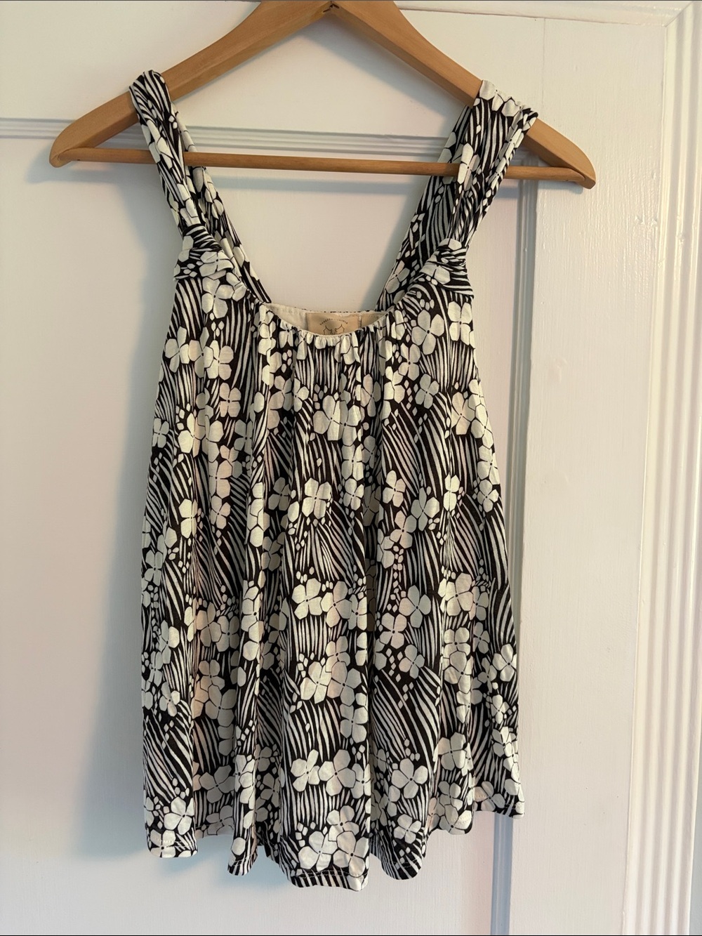 Vanessa Virginia Floral Swing Babydoll Tank Top Anthropologie